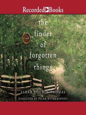 The Finder of Forgotten Things - Audiobook